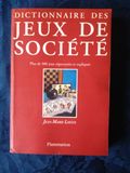 Dictionnaire des jeux de socièté